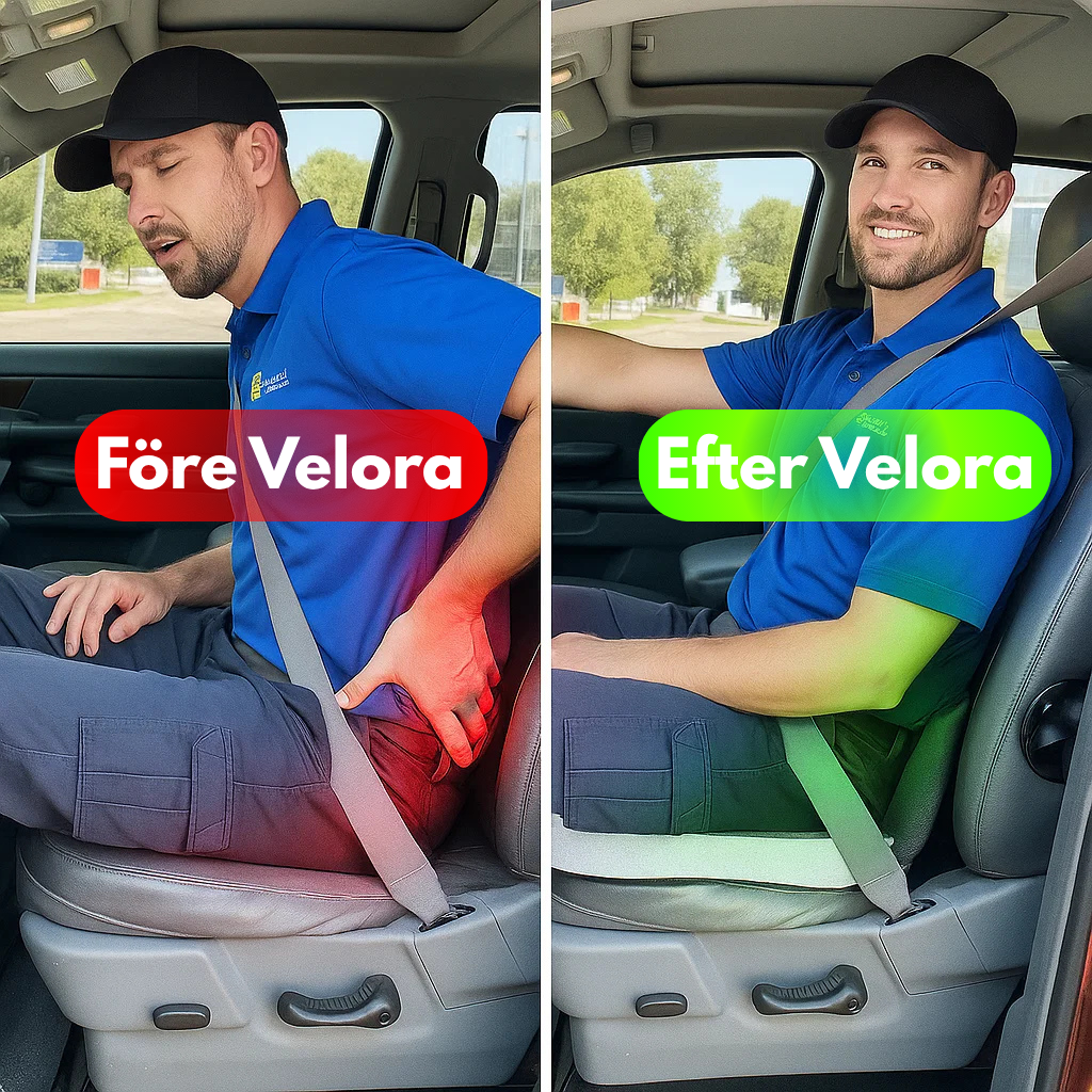 Velora - Ergonomisk kudde för Rygg & Säte